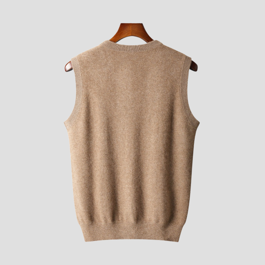 Men's V-Neck Sweater | Sleeveless