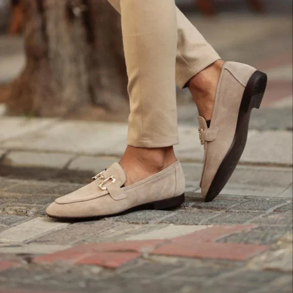 Men's British Style Loafers | Frosted