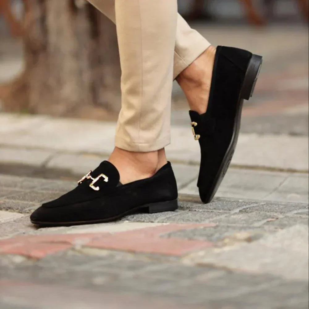 Men's British Style Loafers | Frosted