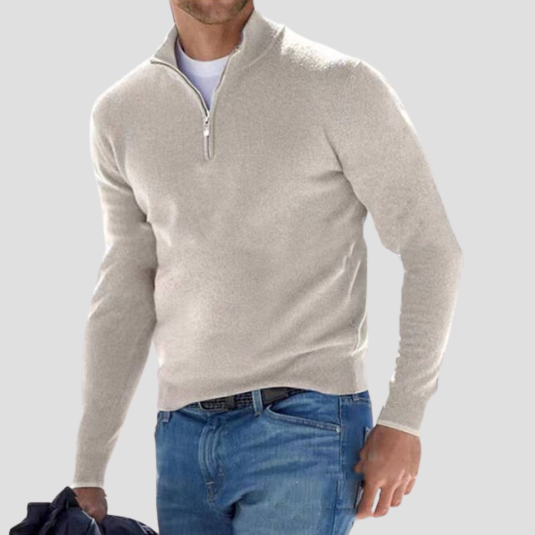 Men's Half Zip Jumper | Leisure