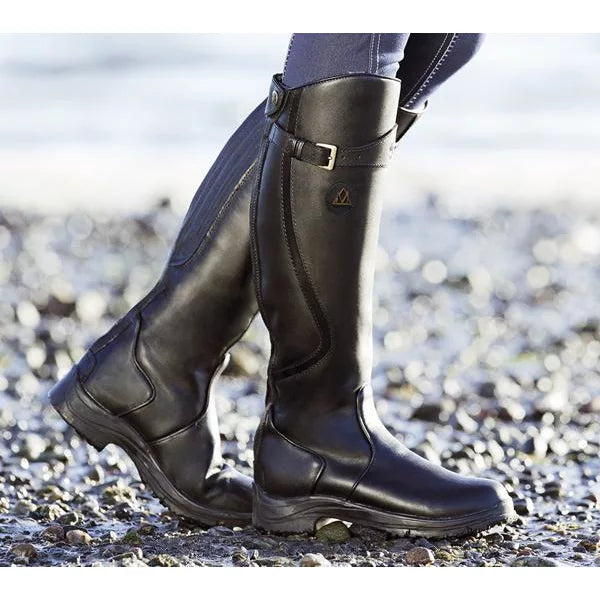 Women's Strap Boots Knee High Buckle | Grip