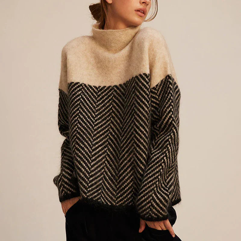Women's Turtleneck Sweater | Knit