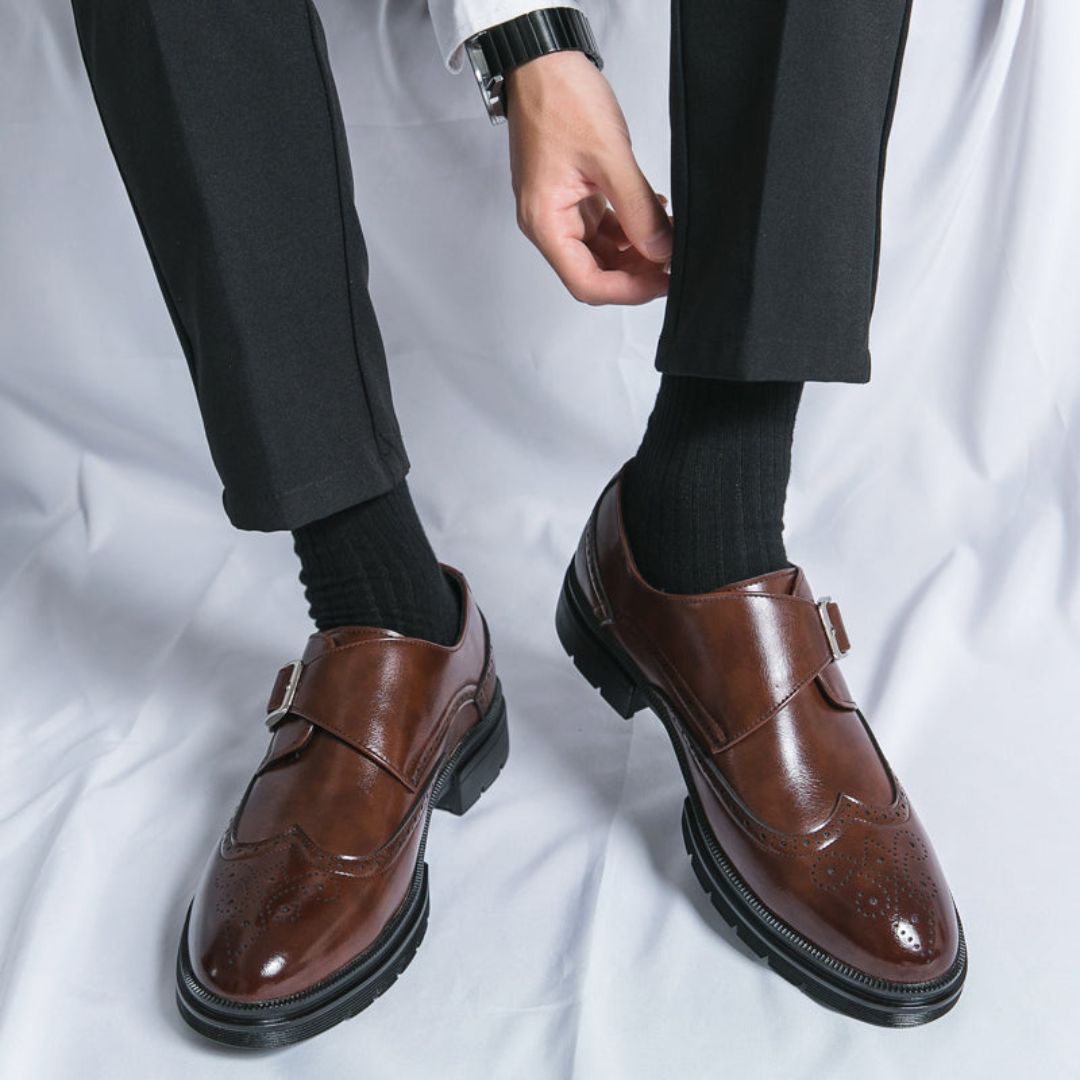Men's Brogue Oxford Shoes | Formal Style