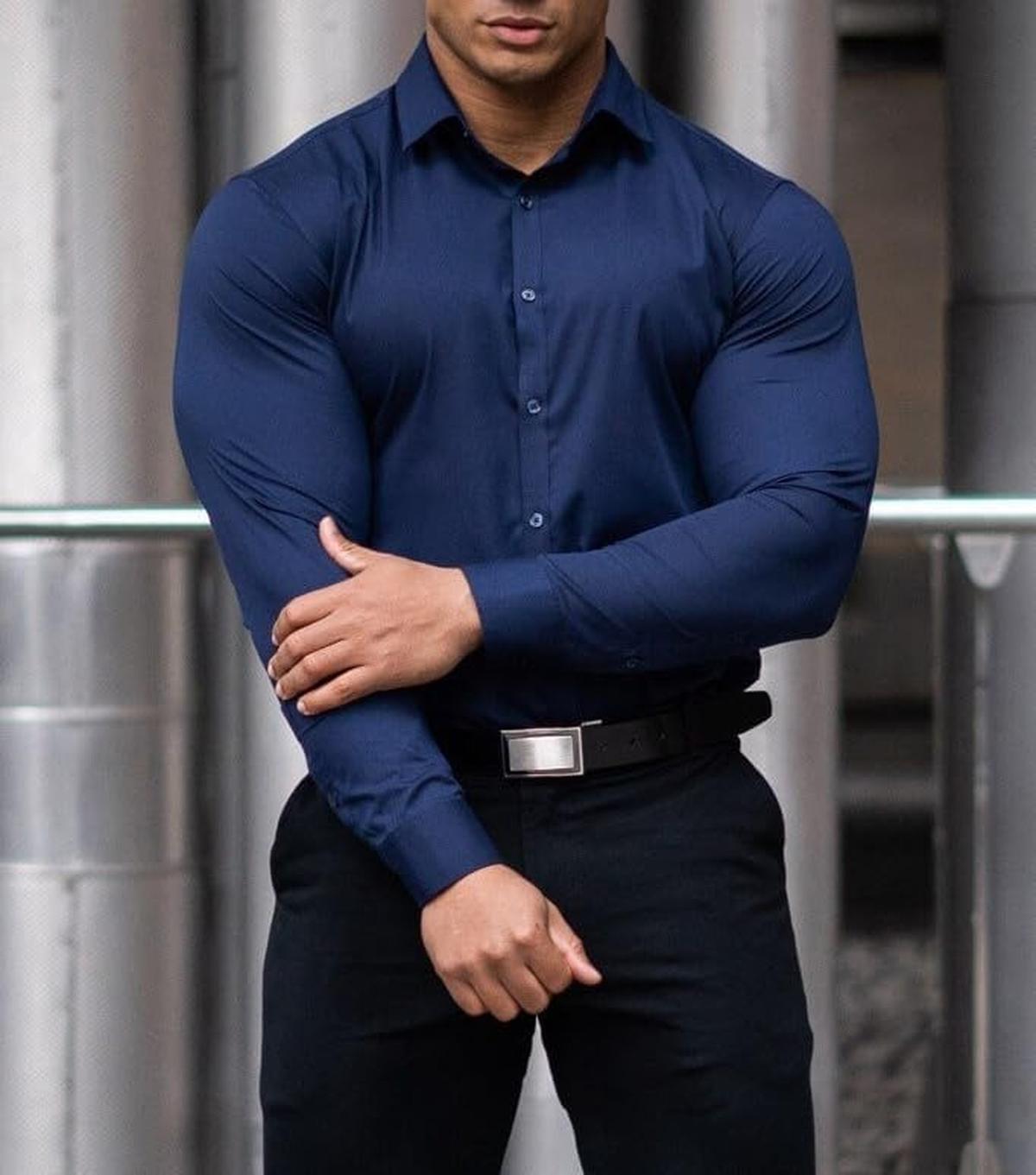 Men's Long Sleeve Shirt | Tight