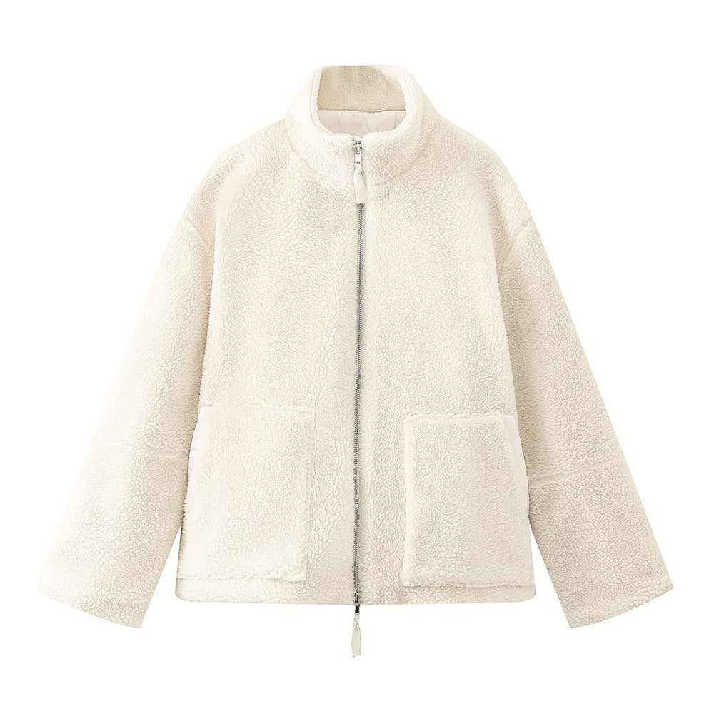 Women's Granular Fleece Jacket | Thick