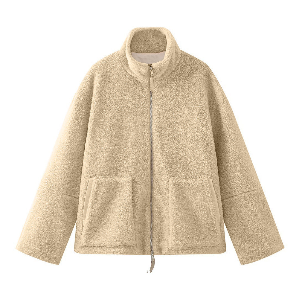Women's Granular Fleece Jacket | Thick