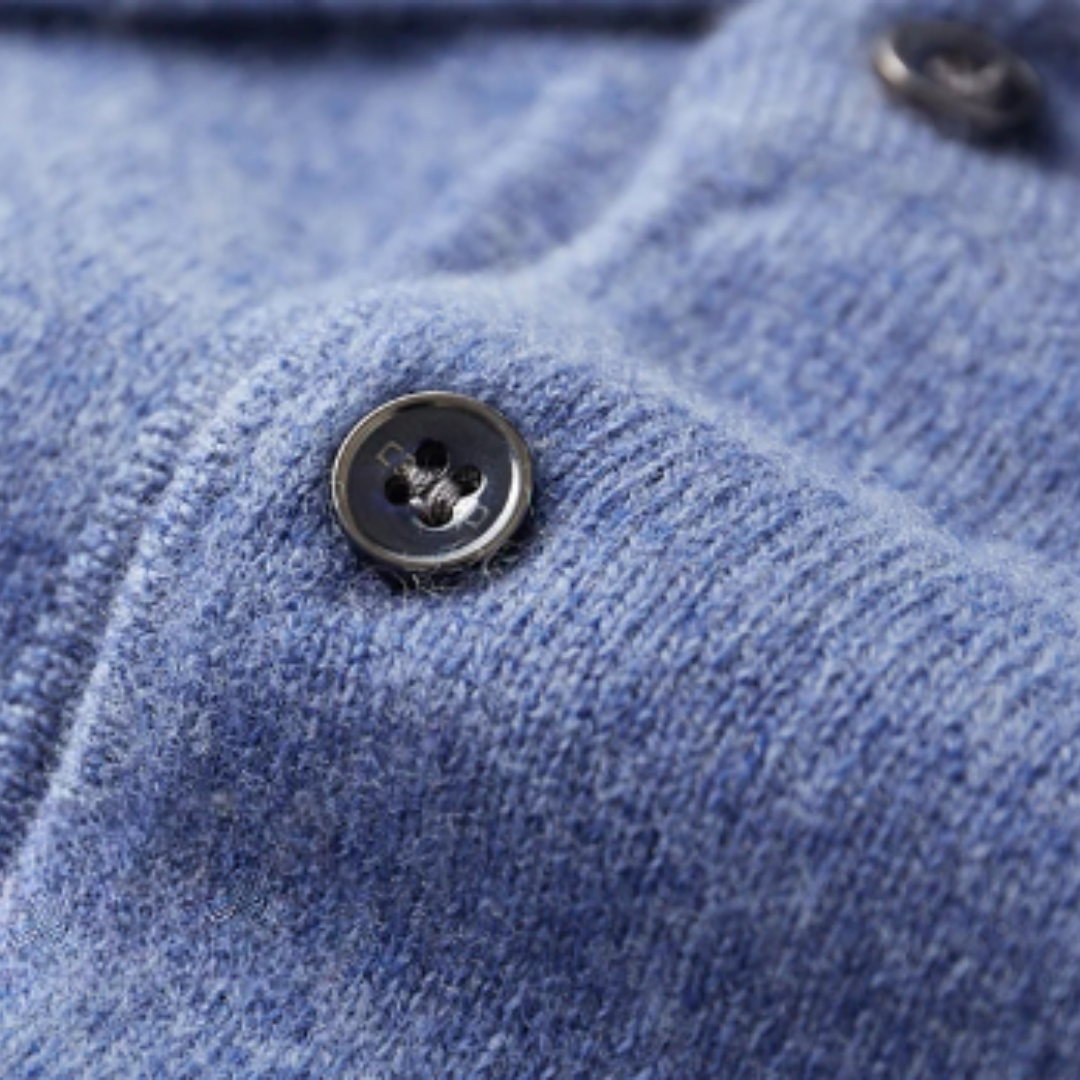 Men's Polo Sweater | Light Warmth