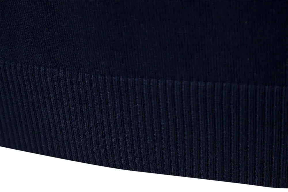 Men's Soft Striped Sweater | Zip