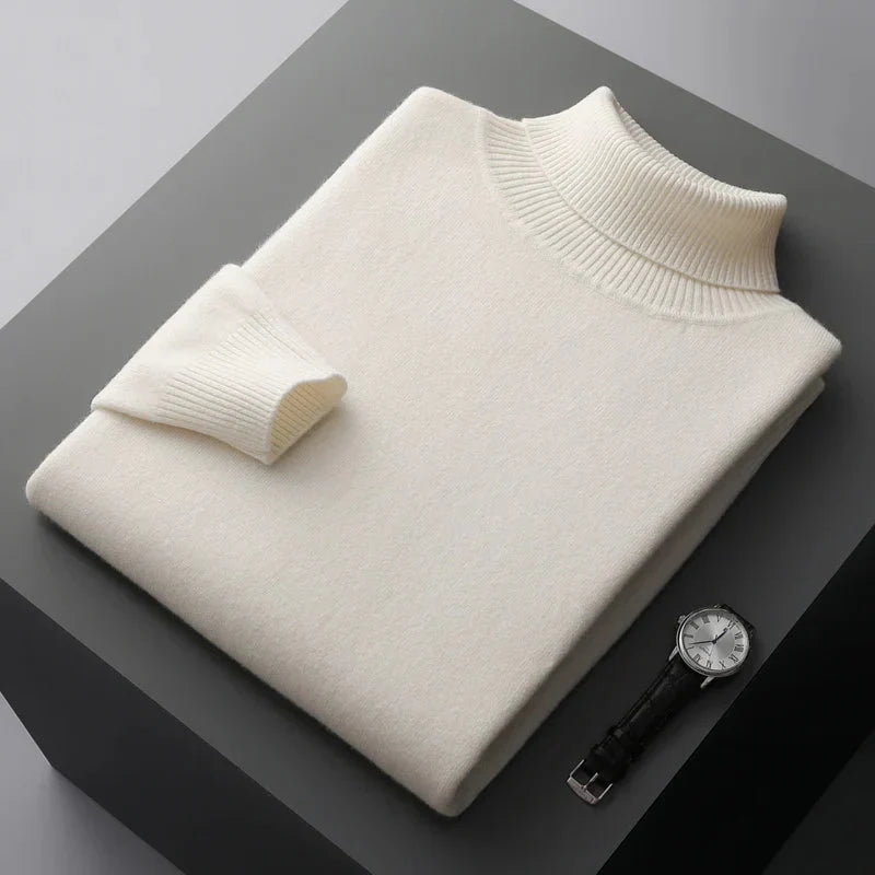 Men's Turtleneck Sweater | Warm