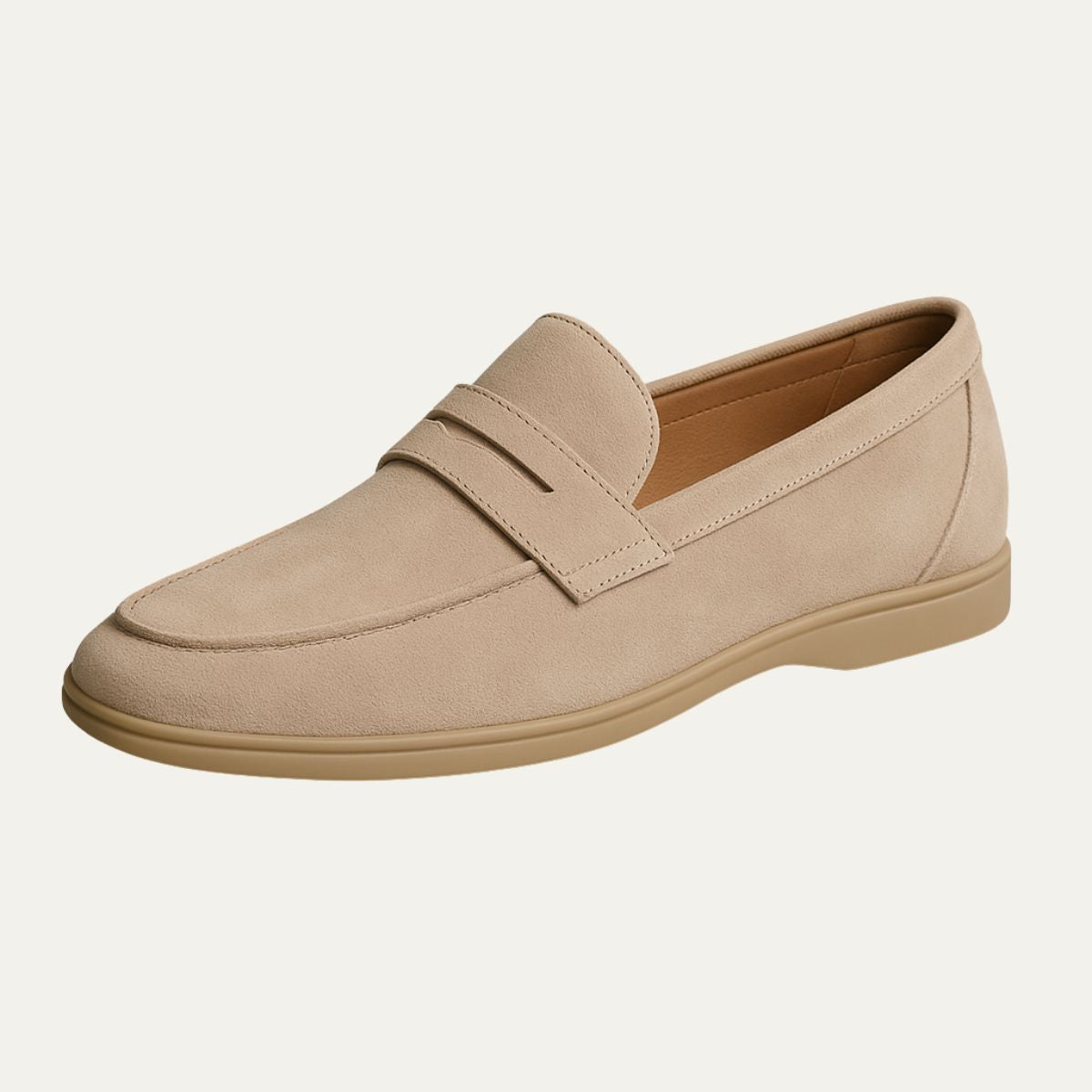 Men's Suede Slip On Loafers | Flat