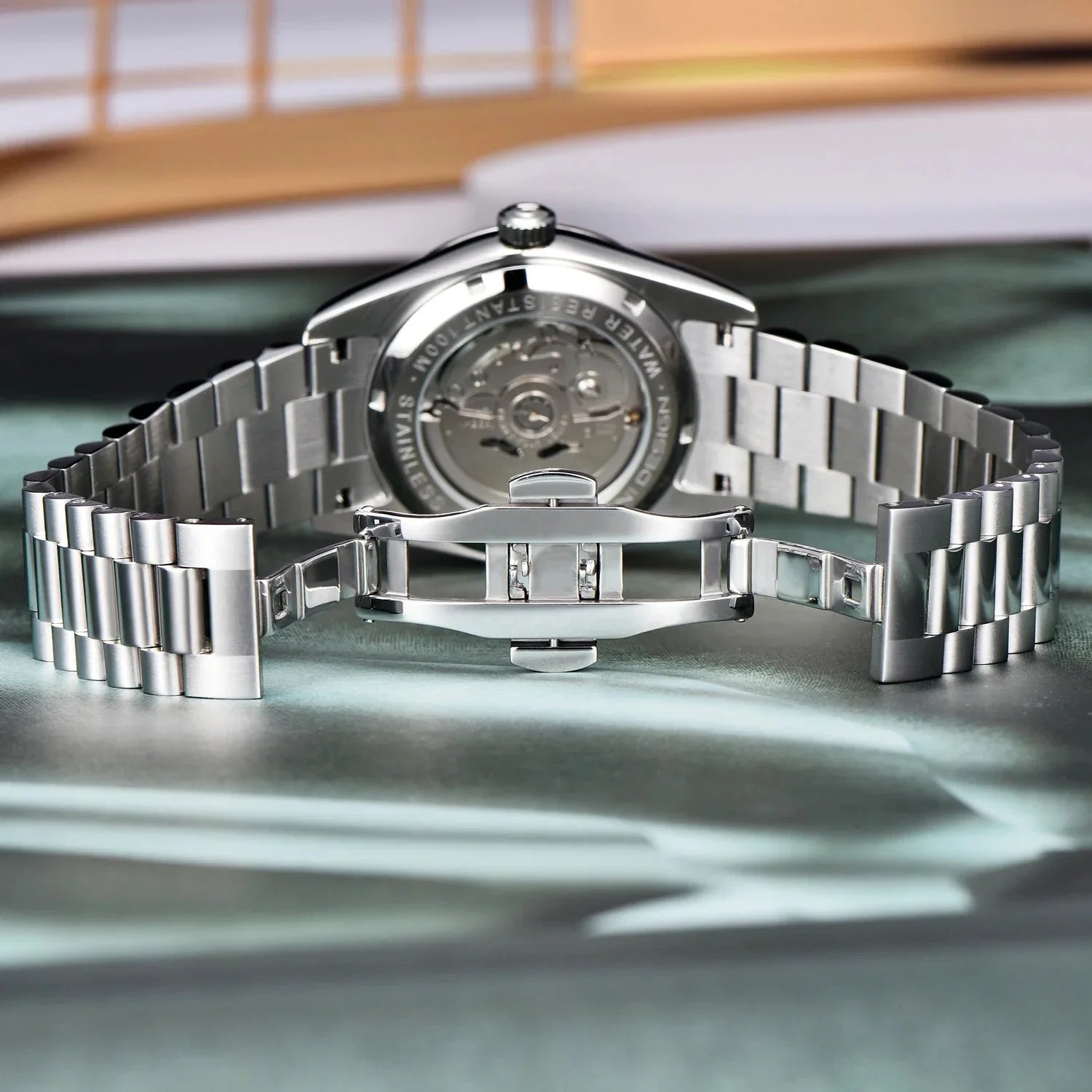 Men's Steel Belt Watch | Colorful Dial