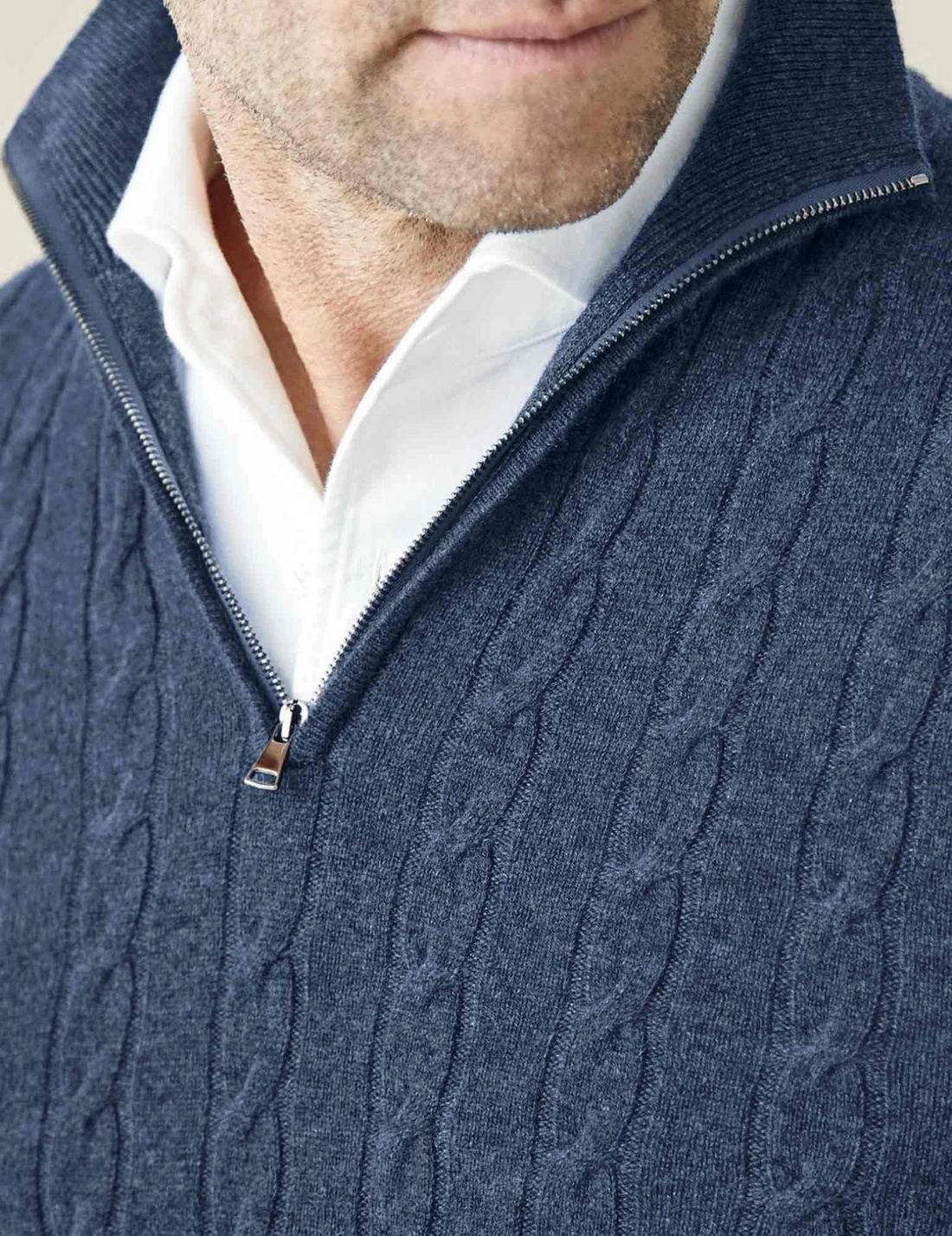 Men's Zipper Sweater | Soft