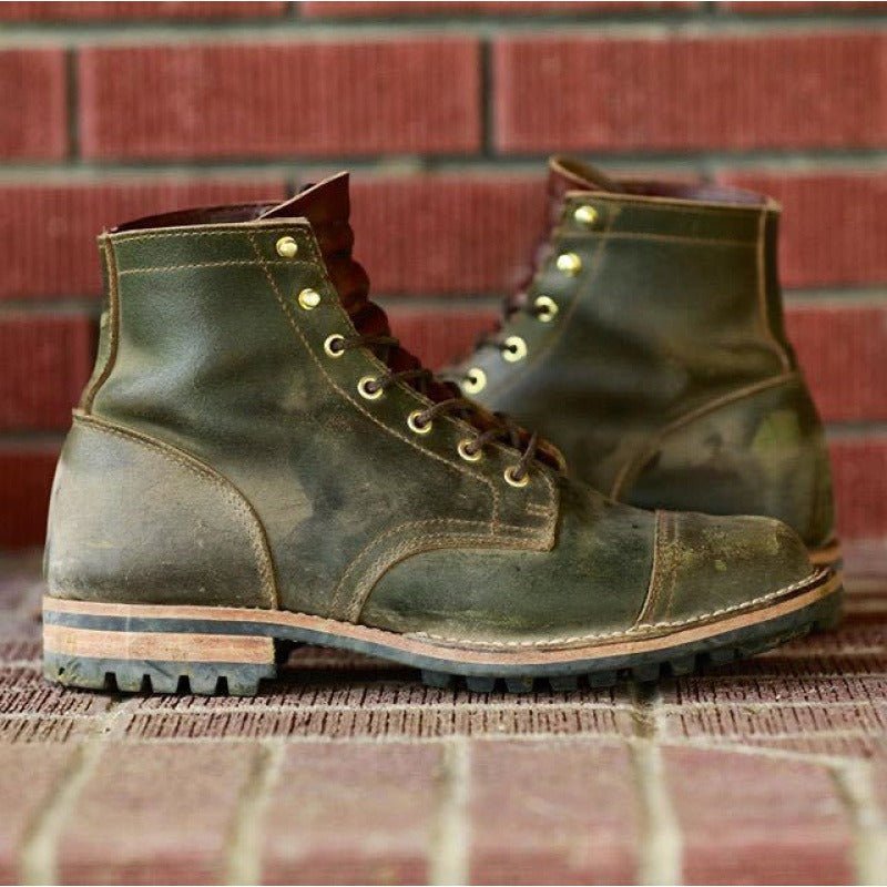 Men's Leather Boots | Lace-Up