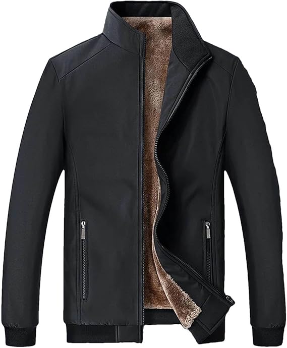 Men's Plush Lining Jacke | Dad's Wear