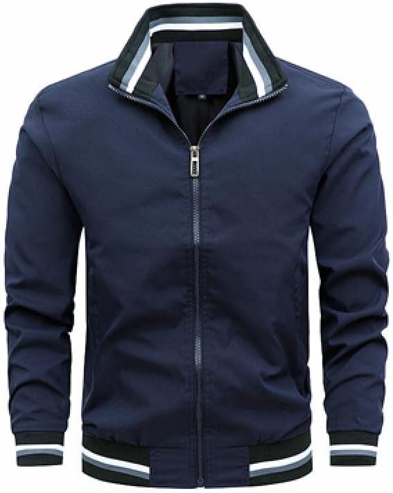 Men's Bomber Jacket | Stand Collar
